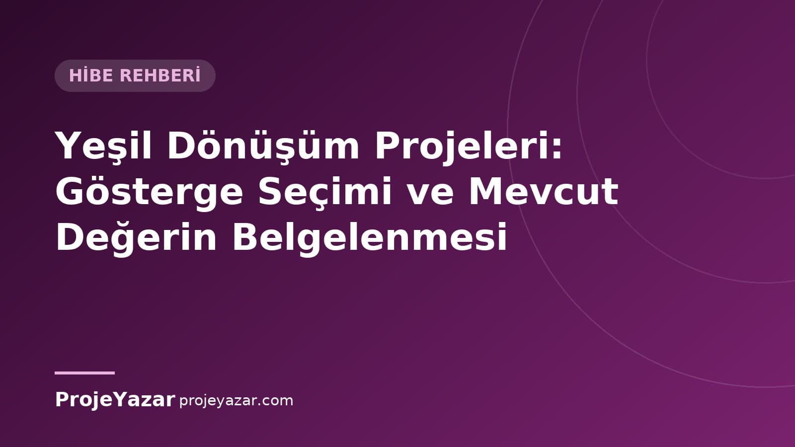 Sanayide yeşil dönüşüm göstergeleri
